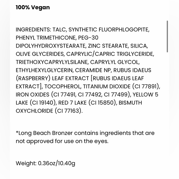 2/$30 MELT COSMETICS LONG BEACH ULTRA MATTE POWDER BRONZER - BRAND NEW with th… - Picture 8 of 8